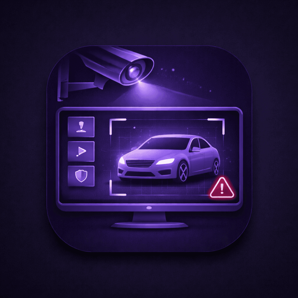 Security surveillance vehicle identification